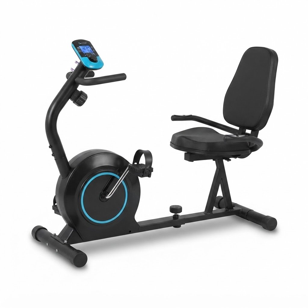Smart Fitness Magnetic Recumbent Bike